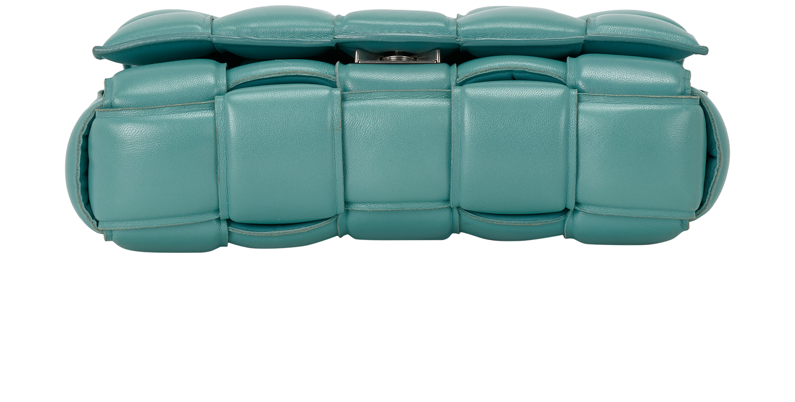 Padded Cassette, &pound;750, Handbags, Blue, Leather, Top view